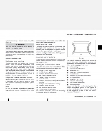 nissan x-trail 2024 owners manual rhd & lhd
